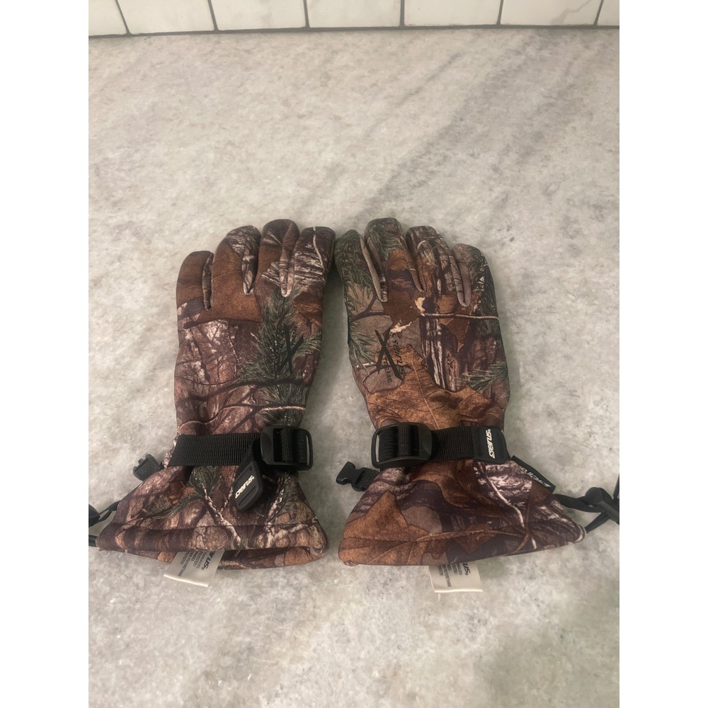 Seirus Gloves Mens LG Camo HWS Xtreme All Weather Gauntlet 8117 Hunting Winter